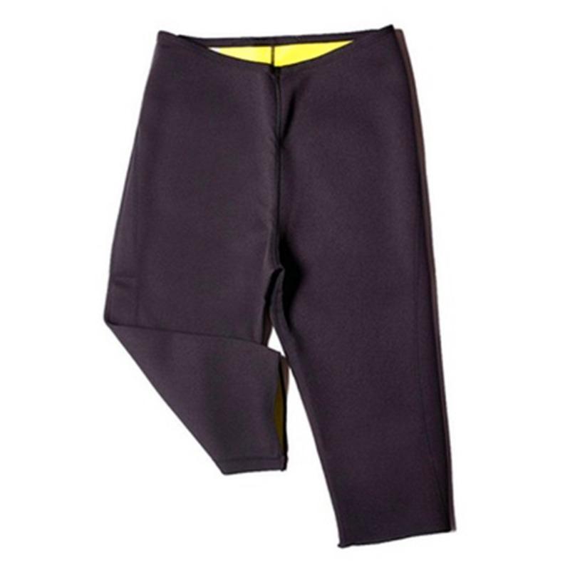 Dames Neopreen Fitness Body Shaper Afslankende Zweet Kniebroek