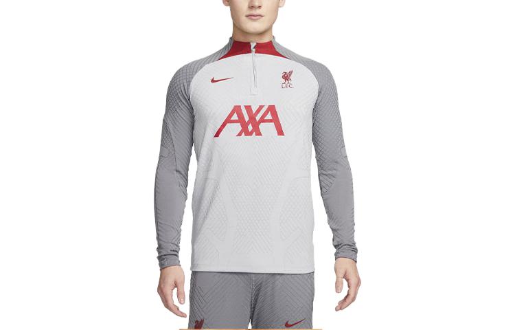 Nike Liverpool F.C. Strike Elite Soccer Jersey Liverpool Soccer Ball Club Men s Smoke Gray DR4496-015 L