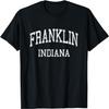 Franklin Indiana IN Vintage Athletic Sports Design T-Shirt