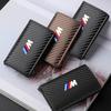 BAGD7 Car Sticker Hot 2025 Hot For BMW Car Carbon Fiber Card Holder Wallet Bank Cardholder For BMW Performance F10 F40 E92 E91 G20 G30
