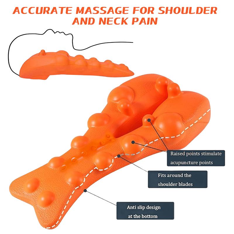 Neck And Shoulder Relaxer With Upper Back Massage, Trapezius Trigger Point Massager, Myofasical Release Neck And Shoulder Pain