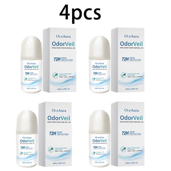 OceAura body care ball mint fragrance ball design underarm refreshing, clean, gentle and non-stick daily care 50ml