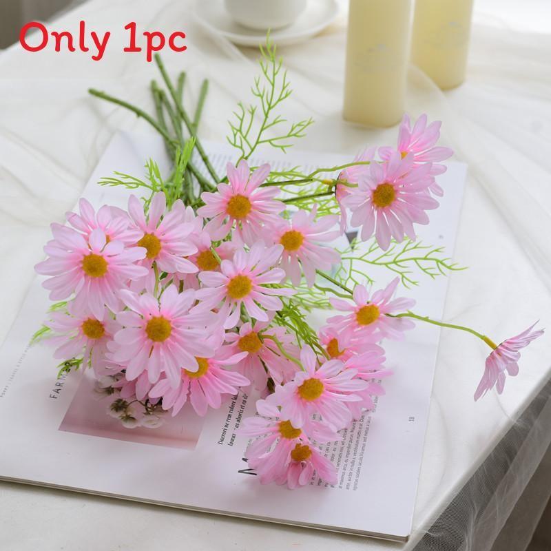 Artificial Bouquet Chamomile For Outdoor Events Home Decor Photography Use