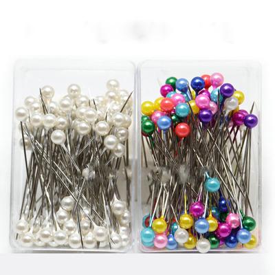 Muslimischen Kopftuch Perle Nadel Register Pin Befestigung Nadel Kunststoff Kleidung Qualität Farbe Boxed Hohe
