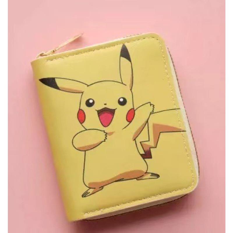 

Новая модная и милая сумка для мелочи с принтом Бикачу, мультяшная сумка для денег на короткой молнии для школьницы 11*9*2.5