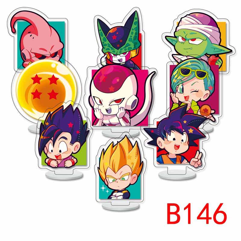 Dragon Ball Z Super Saiyan Goku Vegeta Majin Buu God Ki Acrylic Standee 6cm