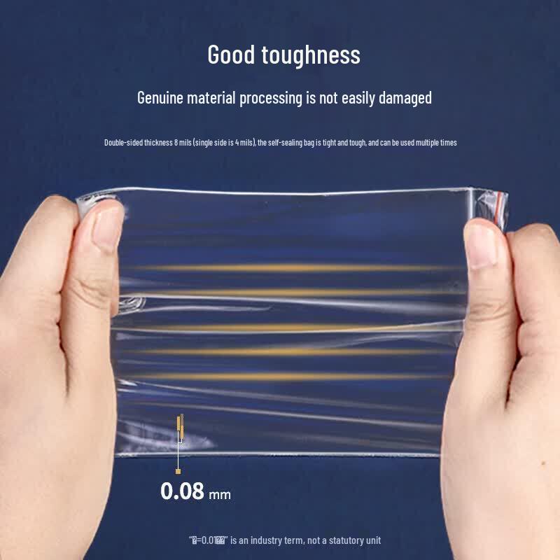 Deli Transparent PE Food Sealing Bags