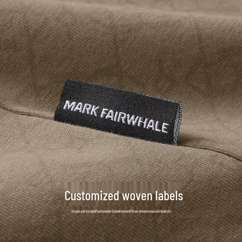 Mark Fairwhale Men's Monogram Embroidered Crew Neck Short Sleeve T-Shirt