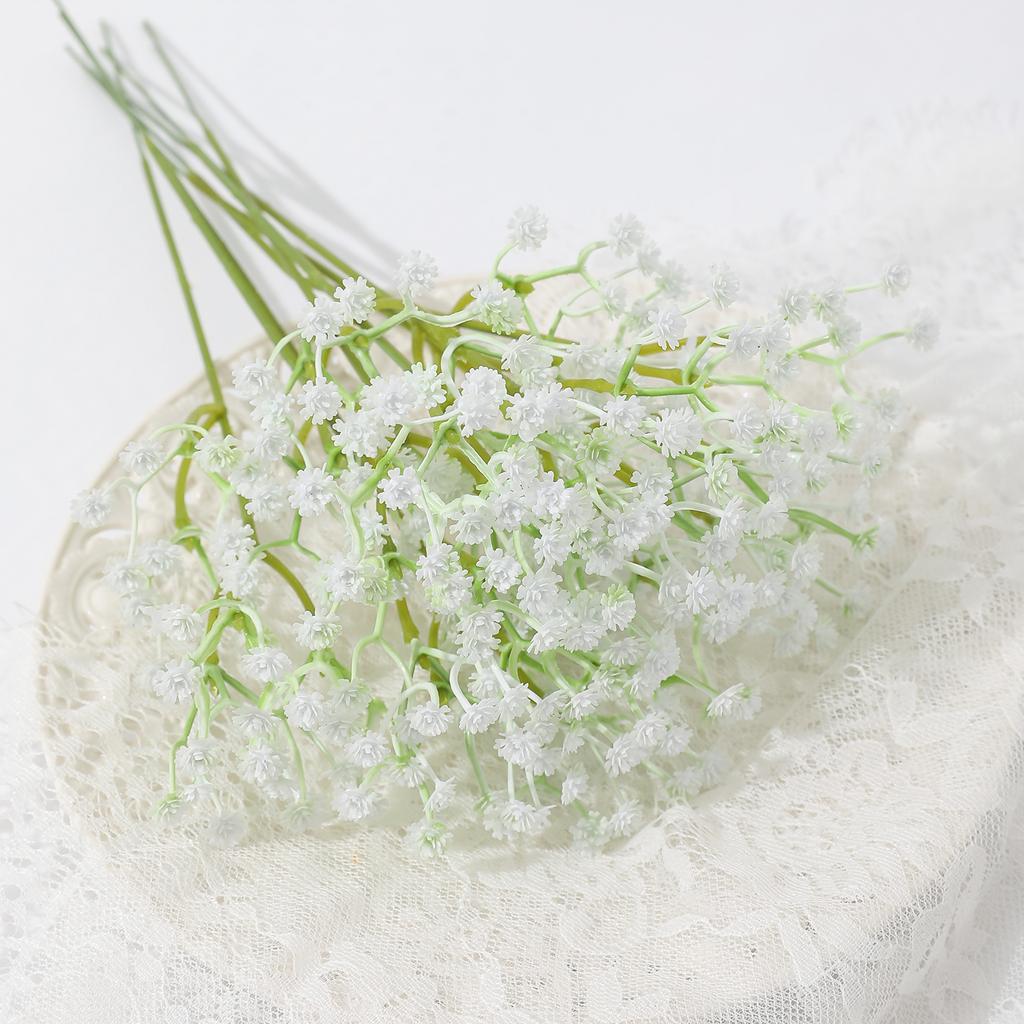 10/20Pcs Babies Breath Artificial Flowers Plastic Gypsophila DIY Bouquets For Handmade Wedding Decoration Party Home Room Decor