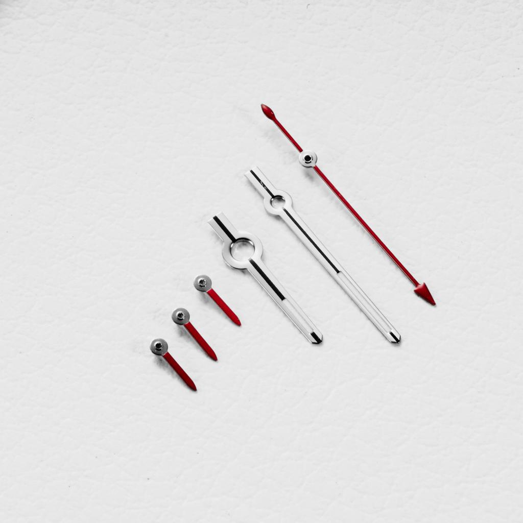 Wskazówki Zegarka Zielone Luminous 6-Wskazówkowe Pasują do Mechanizmu Automatycznego VK63 Kwarcowe Srebrne Złote Różowe złoto Akcesoria do Wskazówek Zegarka