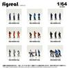 Figreal 1/64 Firefighter 004 3-piece set
