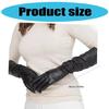 Women’s Cosplay Gloves Evening Party Essential Durable PU Leather Soft Touch Elastic Wrist