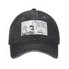 Gregs Tagebuch Du kannst es besser als er Denim Stoff Kappe Lässige Baseballkappen Verstellbarer Hut Sommer Unisex Baseballkappen