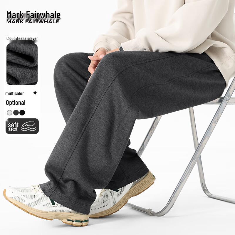 

MARK FAIRWHALE Men s Loose Fit Straight-Leg Casual Pants 3XL