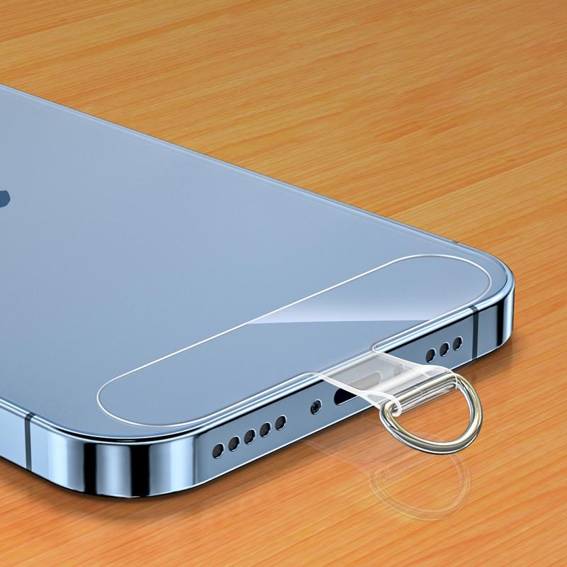 

Универсальный мобильный телефон анти-потеря шнурок для карт прокладка прозрачный TPU съемный телефонный подвесной шнур ремешок накладка на привязь чистый