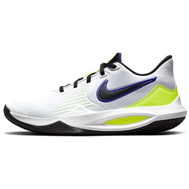 

Мужские кроссовки Nike Precision 5 White Barely Volt черные CW3403-100 45