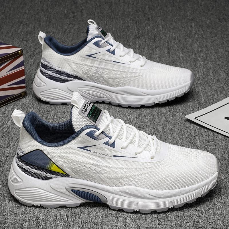 

CYYTL Мужские кроссовки Дышащие повседневные туфли Летние беговые Для улицы Пешие прогулки Спорт Мода Роскошные Теннисные на платформе Дизайнерские лоферы 44