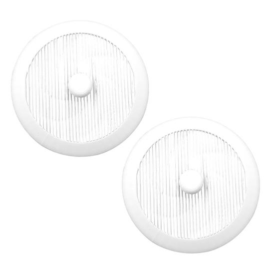 2Pcs Floor Drain Hair Capture Prevent Blockage Shower Bathtub Sink Compact Design Sink Strainer Fine Mesh Drain Protector