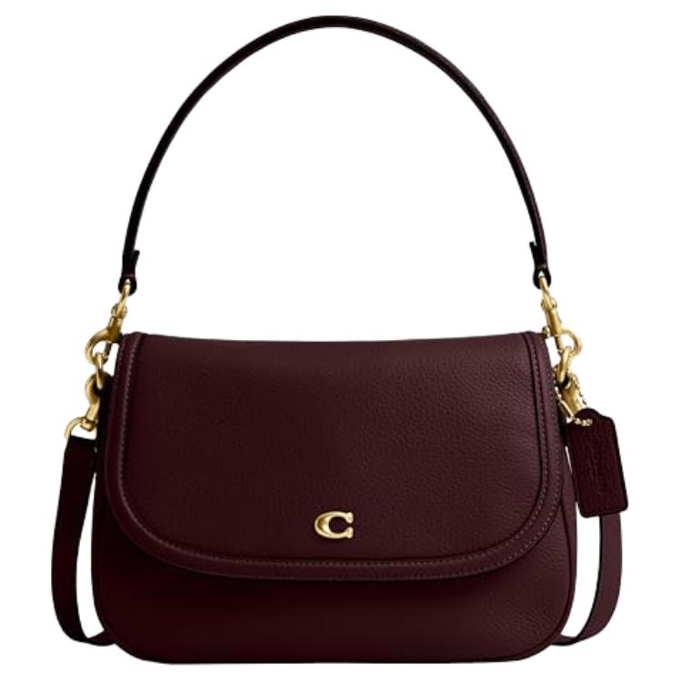 

Coach Legacy 26 Magnetic Closure Leather Crossbody Handbag Medium Women handbags Burgundy CU099-B4MER Basic Set (Bag+Dust Bag)