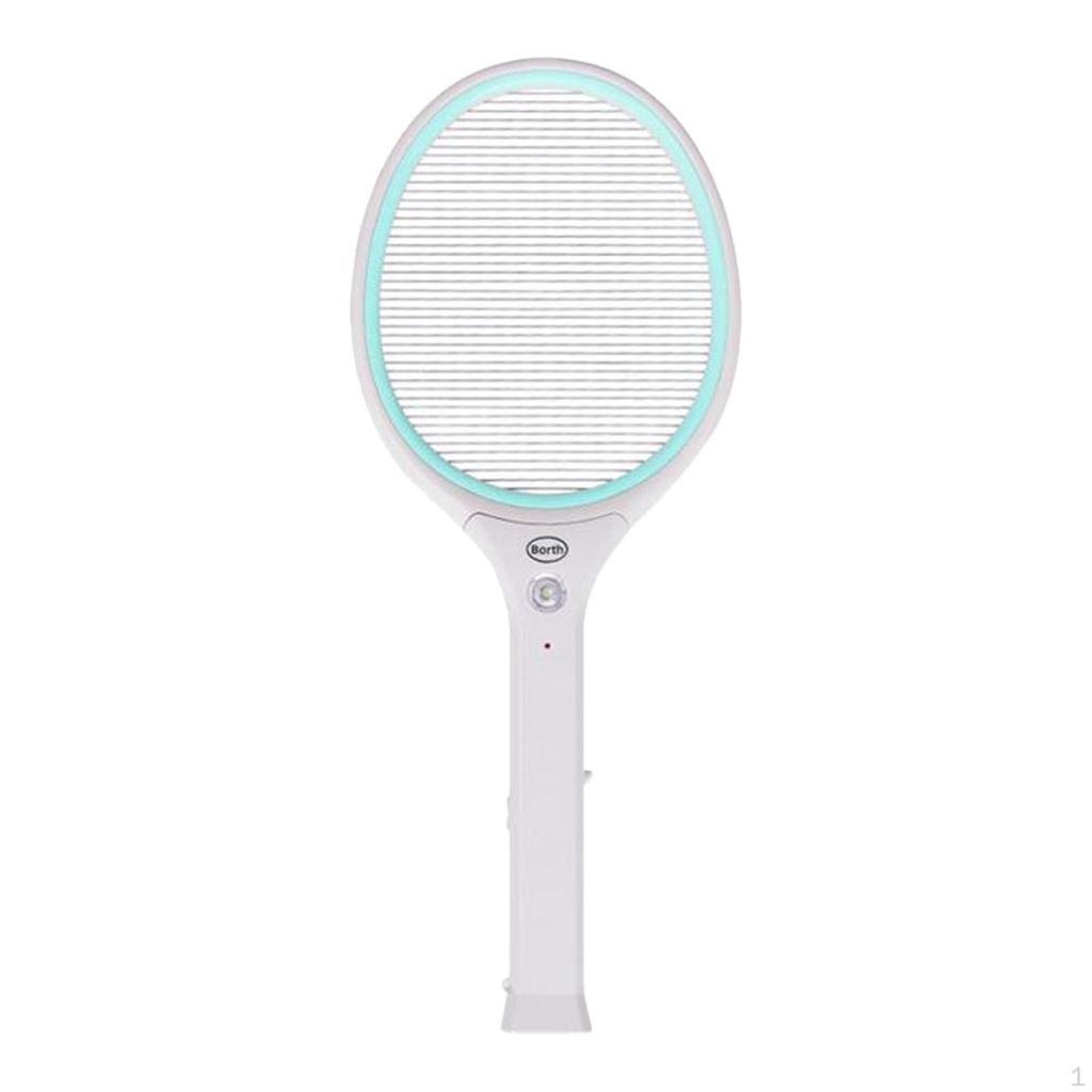 Bug Zapper Mosquito Killer Lamp Comfortable Grip Electric Fly Swatter Racket