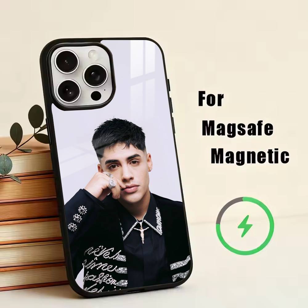 Cris M-J -Singer Phone Case For iPhone17,16,15,14,13,12,11 Plus,Pro Magnetic For Magsafe Wireless Charging