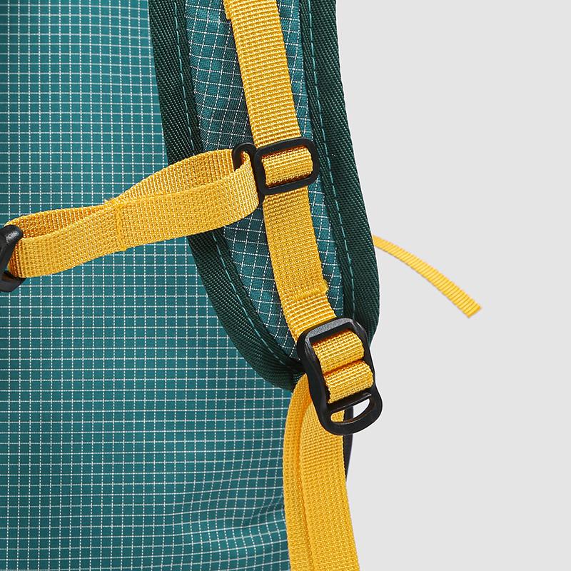 Compact Outdoor Backpack with Mesh Front Pocket and Multiple Storage Compartments for Hiking and Travel