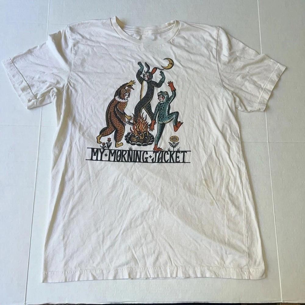 Hot My Morning Jacket White  Cotton Full Size Unisex S-5XL BL1730 Unisex T-Shirt XXL