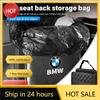BAEB4 New 2025 Car Seat Storage Hanging Box Hanging Organizer Stowing Tidying Auto Accessorie For X1 X2 X3 X4 X5 X6 X7 G20 G30 6GT
