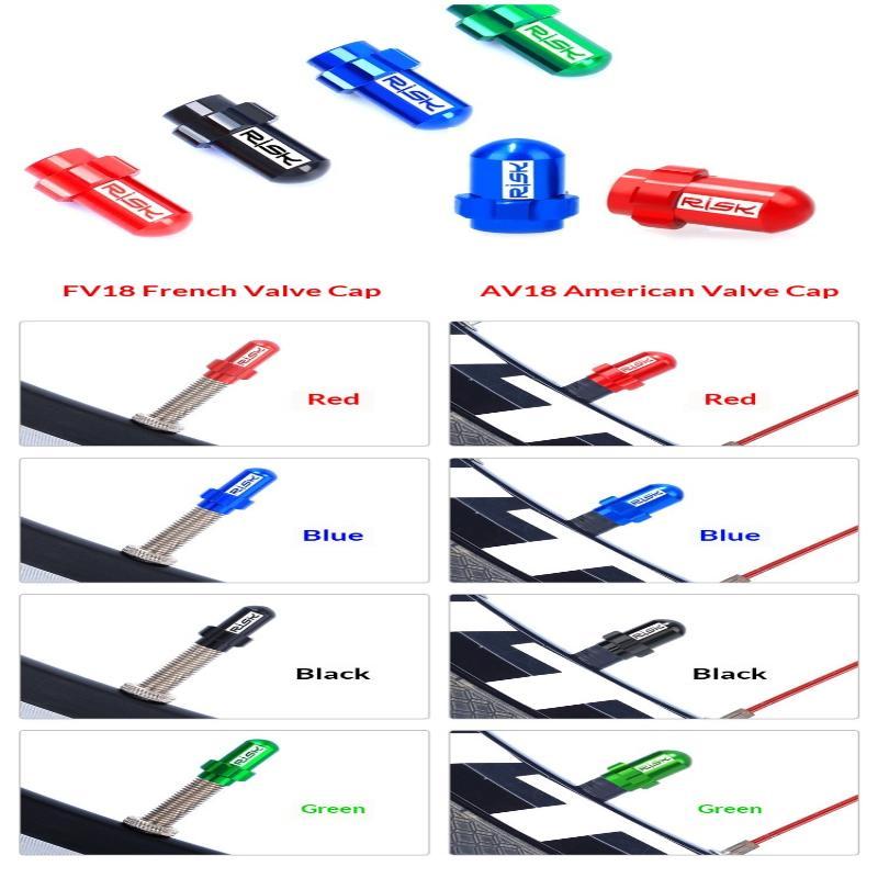 2Pcs Bicycle Valve Cap Dust Cover Lightweight Aluminum Alloy 7075 Road Bike Tire Valve Cover Caps Bike Repair Parts