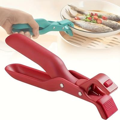 Silicone Tray Bowl Picker Dish Clamp Lifting Plate Clamp Hot Dish Non Slip Anti-scald Clip To Take Kitchen Utensils Gadgets