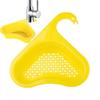 New Swan Sink Drain Basket Household Anti-Slip Faucet Strainer Food-Grade Filter Basket Food Garbage Colanders Draining Shelf