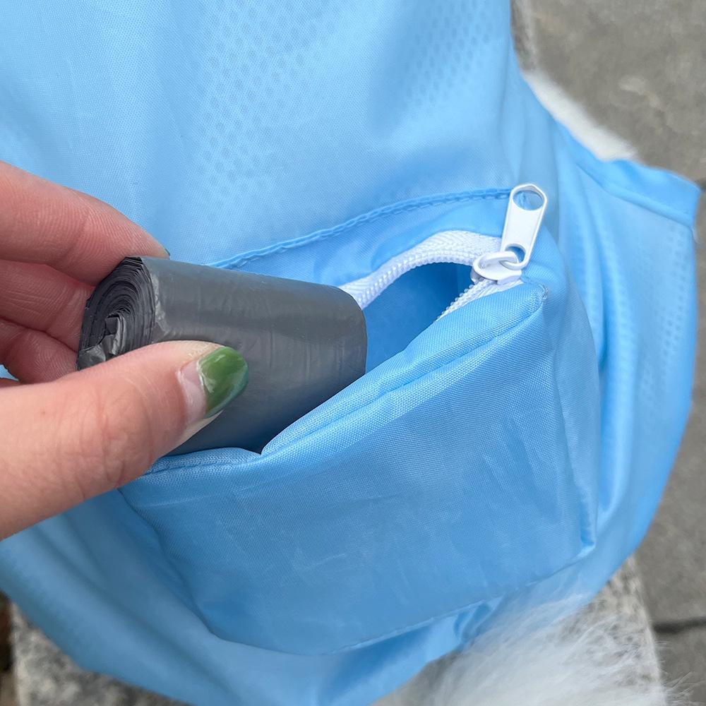 Four-Legged Waterproof Raincoat with Built-in Boots for Pets - All Season Use for Cats & Dogs