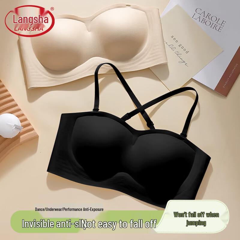 LONS Seamless Strapless Push-Up Bra L