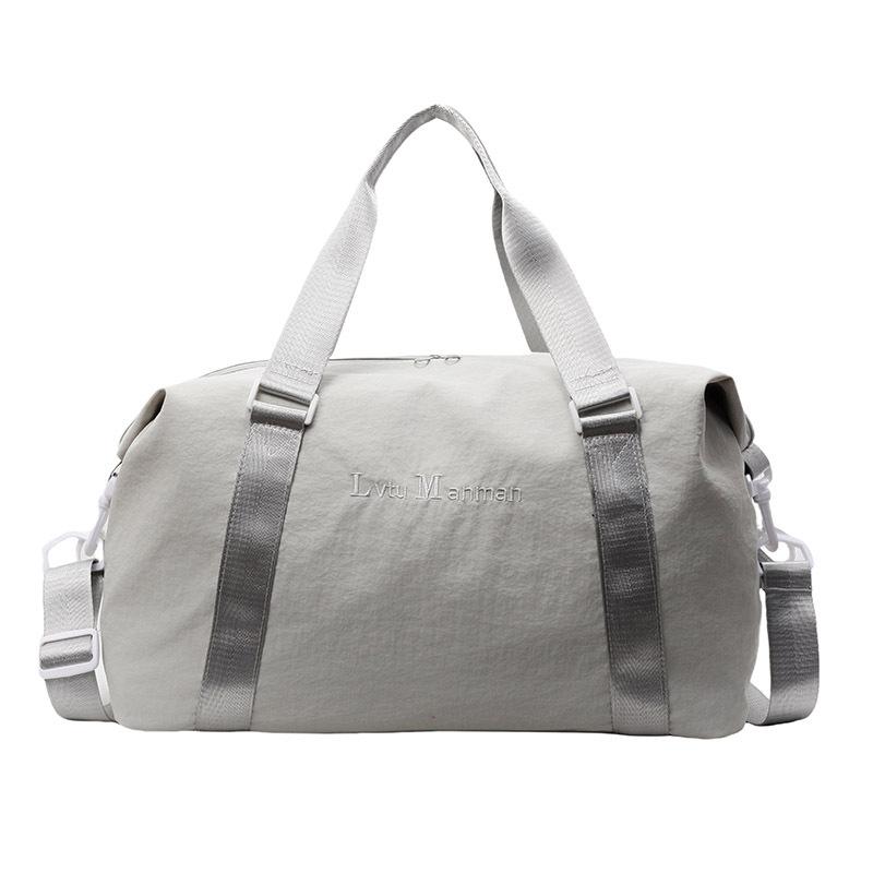 New Korean version fashion sports fitness bag large capacity leisure travel storage bag light portable swimming training bag