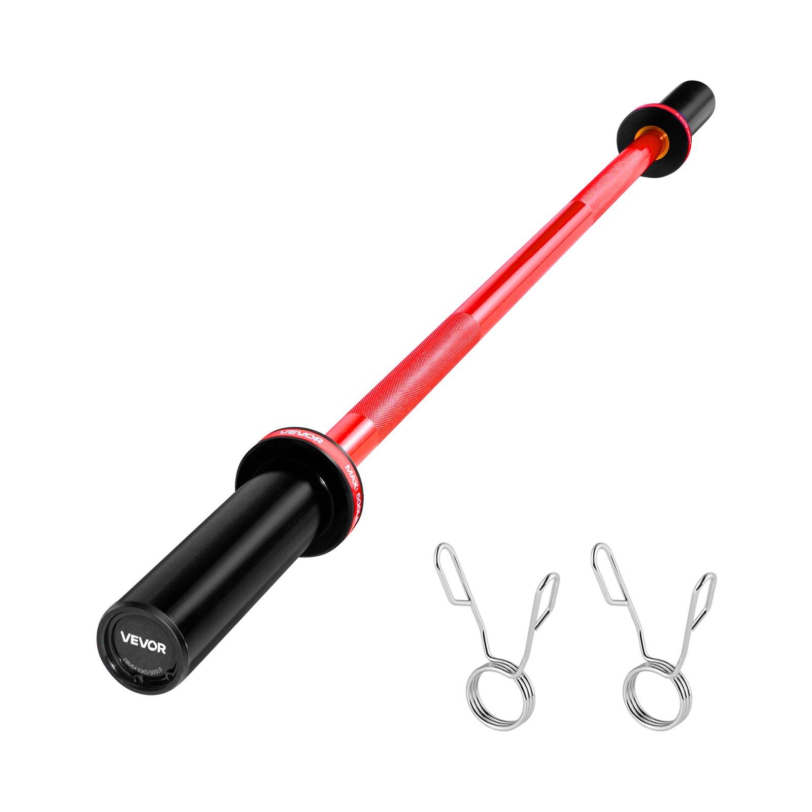 VEVOR 120cm Barbell Bar, Fit 2-Inch