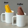 3D Printed Coffee Spill Fidget Toy Simulated Coffee Cup Desktop Ornament Kids Gift