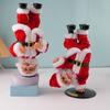 Christmas Decor Electric Inverted Santa Music Dancing Doll Kids Xmas Gift