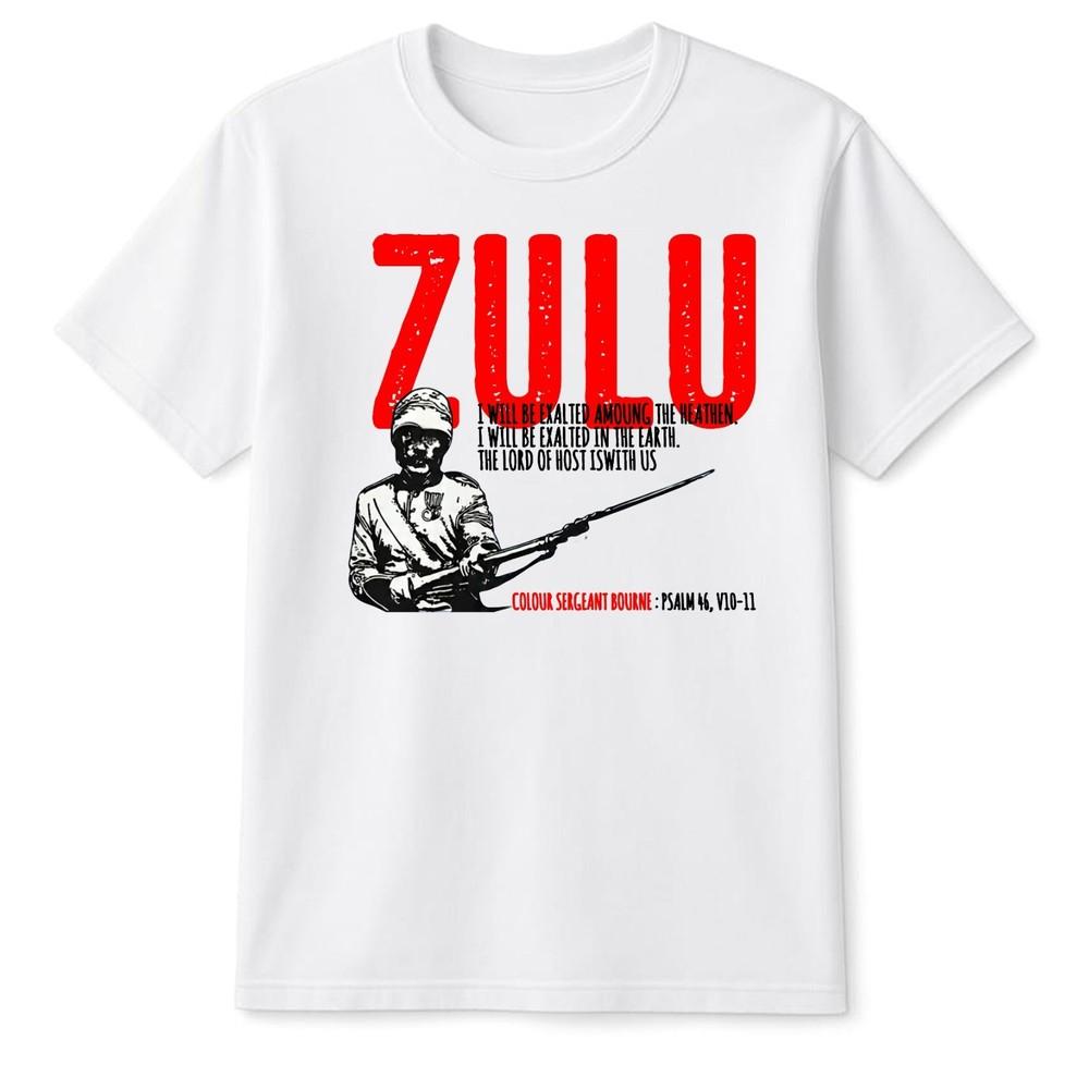 Zulu War TShirt Sergeant Bourne British Military History 46 Quote Tee S