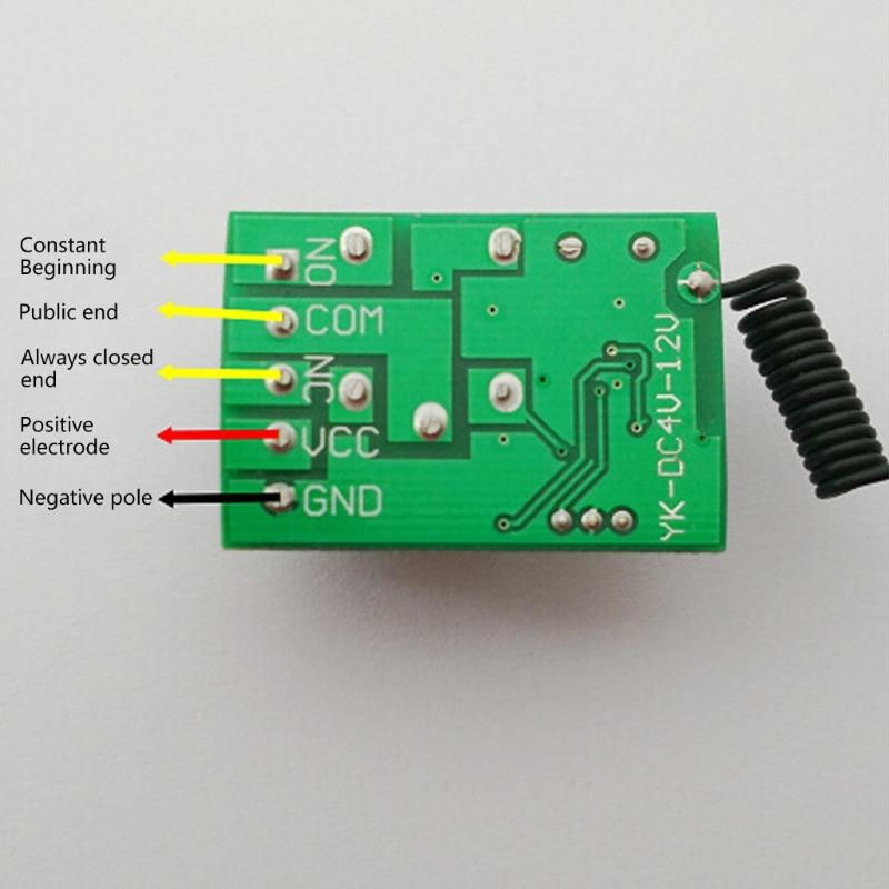Universal Motor Controller Manual & Remote Operate Forward Reverse Stop Small Motor Management Switches DC4V-12V