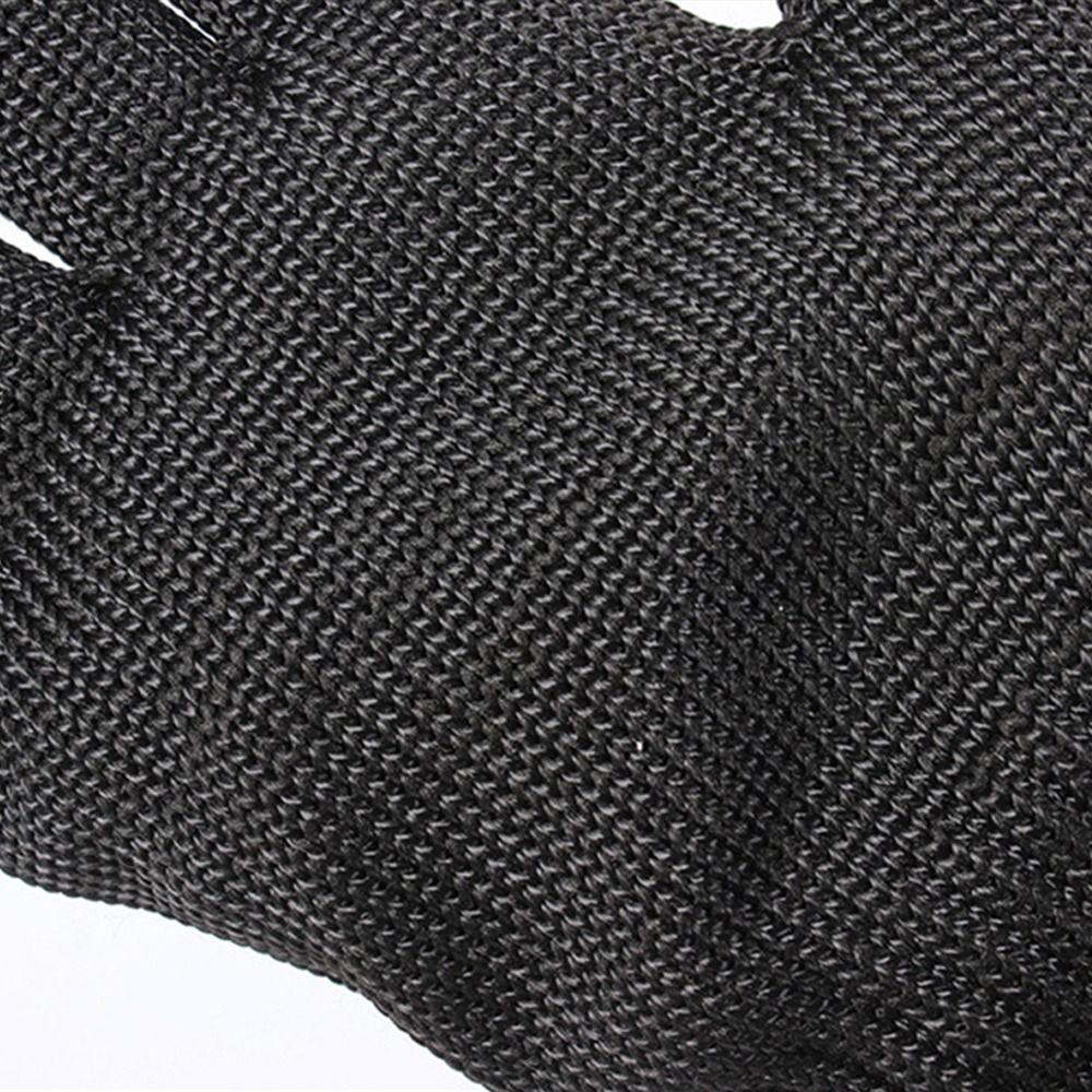 1 Pair Stainless Steel Wire Anti Cut Gloves Flexible Kitchen Tool Anti-Cut Protector Sleeve