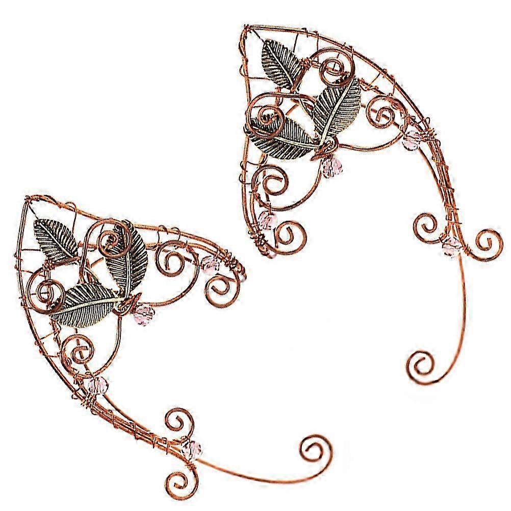 Alloy Ear Bone Clips Women Ear Clip for Decor 4Pairs Assorted Color