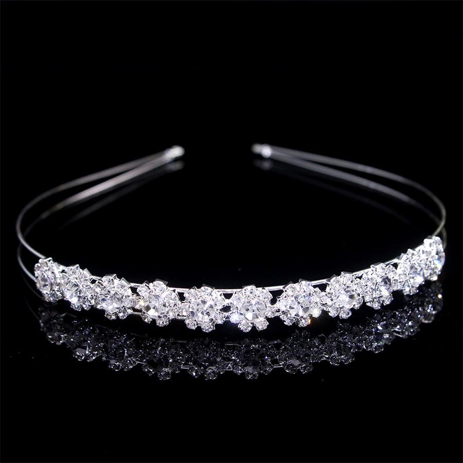 New Korean Exquisite Princess Crystal multilayer Headband Children Girls Love Bride Prom Wedding Party Accessories Jewelry Gifts