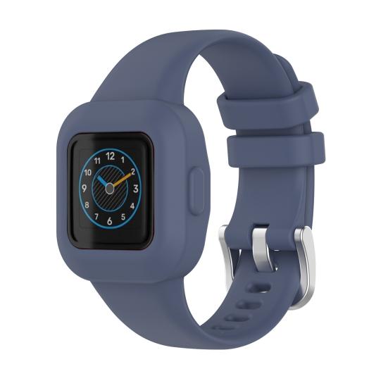 Soft Silicone Solid Color Adjustable Children Watch Band Wristband Replacement for Garmin Fit JR3