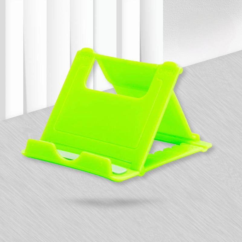1pc Mini Desktop Lazy Person's Foldable Stand For Mobile Phone And Tablet, Portable And Adjustable