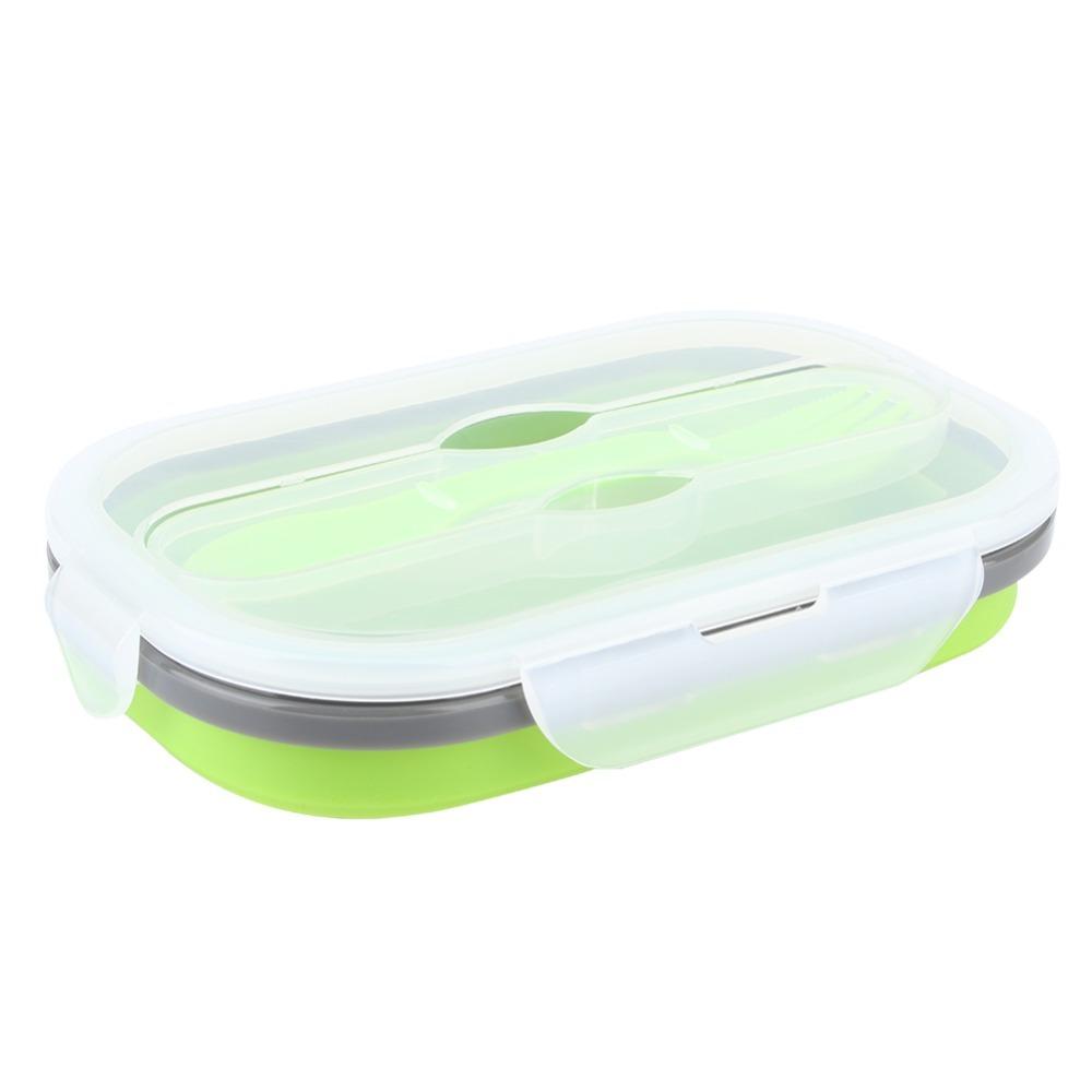 Capacity Collapsible Food Container Microwave Safe Portable Food Storage  Outdoor Travel