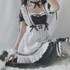 Lolita Black and White Maid Dress Boss Daily Loli Maid Cute Dress Plus Size