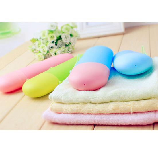 Porte-brosse à dents et dentifrice de voyage portable, gobelet de rangement, accessoires de salle de bain, articles en solde