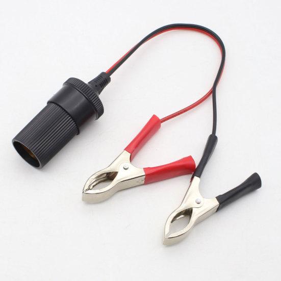 Universeller 12-V-Fahrzeugbatterieanschluss, aufsteckbarer Zigarettenanzünder-Adapter