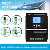Intelligent 150A Solars Power Controllers Auto Adjusting Charging Current Designs for Solars Energy Projects Supplies