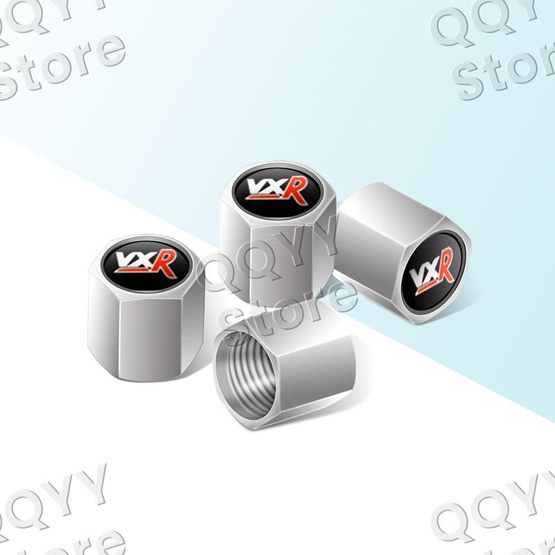 4Pcs Metal VXR Logo Car Wheel Tire Valve Caps Tyre Rim Stem Airdust Covers For Vauxhall Opel Astra H J Insignia Zafira Corsa D